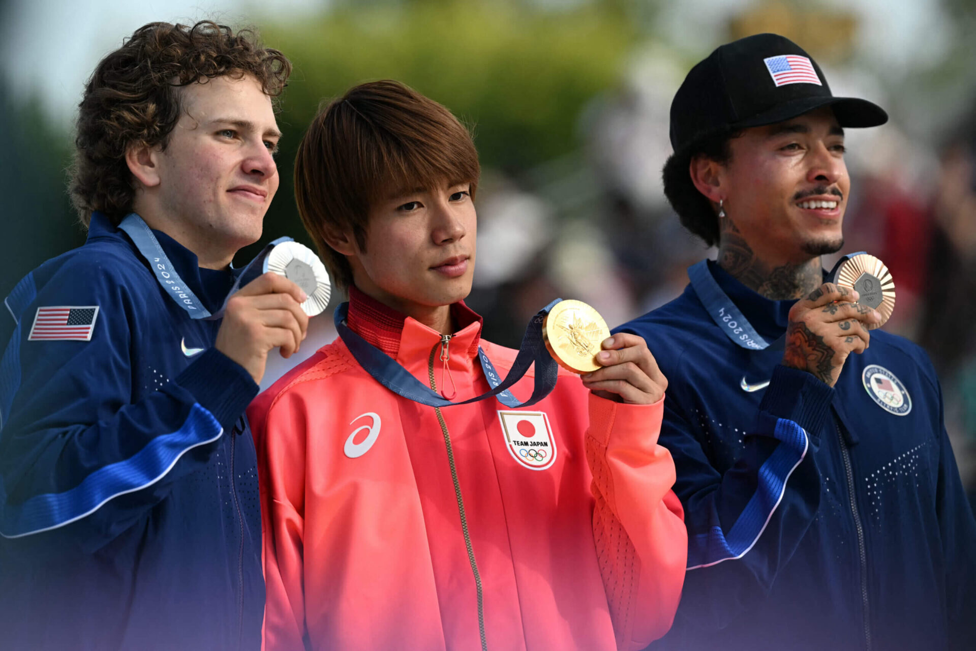 Japan's Horigome defends street skate gold